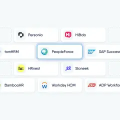 Zintegrowane systemy HR: Personio, HiBob, tomHRM, PeopleForce, SAP SuccessFactors, HRnest, Sloneek, BambooHR, Workday HCM, ADP Workforce Now.