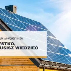 Panele fotowoltaiczne na dachu domu. Mikroinstalacja, która zapewnia czystą energię. Dowiedz się wszystkiego o fotowoltaice.