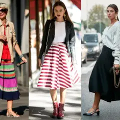 Stylizacje z rozkloszowaną spódnicą, które podkreślą twoją sylwetkę