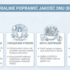 Aktywność fizyczna, zarządzanie stresem, dieta i światło pomagają zrozumieć, czym są sny i jak poprawić ich jakość.