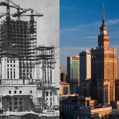 Kto wybudował pałac kultury w Warszawie i dlaczego jest ważny?