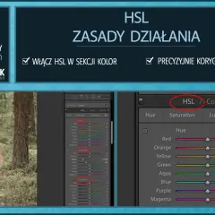 Poradnik Lightroom po polsku: jak precyzyjnie korygować kolory w sekcji HSL.