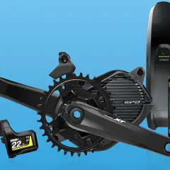 Shimano EP8 vs EP801 e-bike components: crankset, battery, display, and smartphone app.