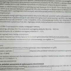 Formularz zgłoszenia rozbudowy instalacji fotowoltaicznej tauron. Dokument zawiera wymogi techniczne i zasady przyłączenia mikroinstalacji do sieci.