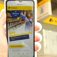 Postbank Online-Konto: Hier erfahren Sie, wo Sie als Postbank Kunde kostenlos Geld abheben können.