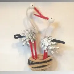 Jak zrobić bociana? Proste DIY dla dzieci i na Baby Shower!