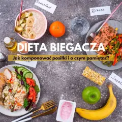 Zdrowe posiłki dla biegacza: owsianka, kurczak z ryżem, łosoś z warzywami, owoce i batonik. Co zjesc przed biegiem?
