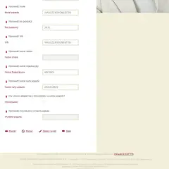 Formularz do rejestracji samochodu online. Wpisz dane pojazdu: VIN, numer rejestracyjny, rok produkcji.