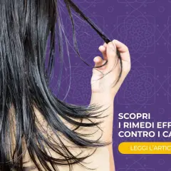 Capelli lunghi e scuri, che sembrano un po' grassi, di una bambina di 10 anni. Scopri rimedi efficaci contro i capelli grassi.