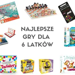 Zestawienie najlepszych gier dla dzieci 6 lat: sushi, kotek, labirynt, dinozaury, Scotland Yard Junior i inne.
