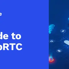 Guide to WebRTC, illustrating real-time communication and streaming capabilities.