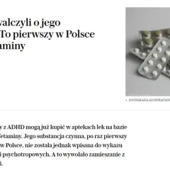 Leki na ADHD z amfetaminą w Polsce: Działanie, skutki, dostępność