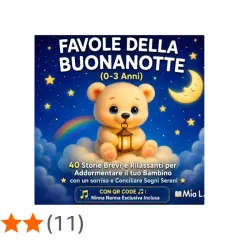 A cute teddy bear sits on clouds holding a lantern under a starry night sky with a crescent moon.