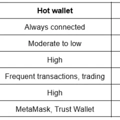 Hot Wallet: bezpieczeństwo i porównanie z cold wallet