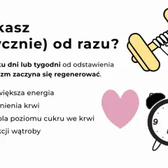 Abstynencja od alkoholu przynosi korzyści: lepszy sen, energia, niższe ciśnienie, kontrola cukru i lepsza wątroba. Zyskujesz zdrowie!