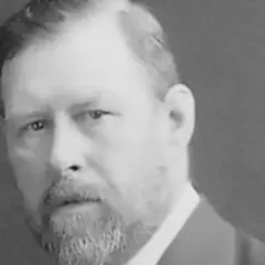 Portret mężczyzny z brodą, autora słynnych **bram stoker książki**.