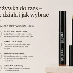 Odżywka do rzęs RUE DE SKIN BOOSTER ANAGEN stymuluje wzrost, wydłużając fazę anagenu.