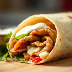 Kebab rollo: Ile kalorii? Sprawdź fakty i wybierz mądrze