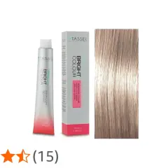 Tinte 10.1 Tassel Bright Colour, un rubio ceniza muy natural. El resultado es un rubio claro y luminoso.