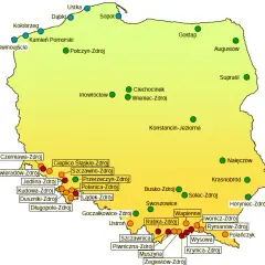 Iwonicz-Zdrój mapa sanatoria - znajdź najlepsze miejsca na zdrowie