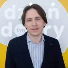 Marcin J, prawnik, w studiu Dzień Dobry TVN.
