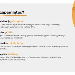JPK_VAT to techniczny zapis ewidencji, nie raport. UPO to złożony JPK. Błędy formalne się liczą. KSeF zwiększa kontrolę.