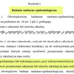 Jakie badania sanitarno-epidemiologiczne są niezbędne dla zdrowia?