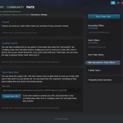 Jak sprawdzić Steam Trade URL? Na stronie ustawień prywatności Steam znajdziesz swój unikalny adres URL do ofert wymiany.