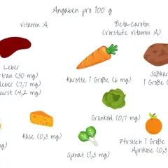 Vitamin A Lebensmittel: Die besten Quellen für Gesundheit und Wohlbefinden