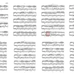 Partition de valse de Chopin, Op. 64 Nr 2. Les notes indiquent comment trouver la tonalité du morceau.