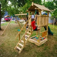 Drewniany plac zabaw DIY: Zbuduj bezpieczny raj dla dzieci!