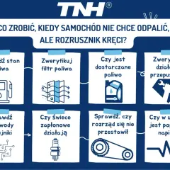 Co zrobić, gdy samochód nie odpala, ale rozrusznik kręci? Sprawdź paliwo, filtry, świece, rozrząd, czujniki i napięcie.