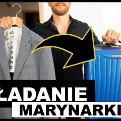 Jak złożyć marynarkę do walizki, aby uniknąć gniecenia i uszkodzeń
