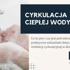 Mycie rąk pod bieżącą wodą z kranu. Temat: cyrkulacja ciepłej wody w domu.