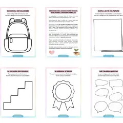 Actividades para fortalecer la autoestima: mochila de cualidades, carta a mi yo futuro, caja de emergencia emocional, escalera del orgullo, medalla interior, palabras mágicas y más.