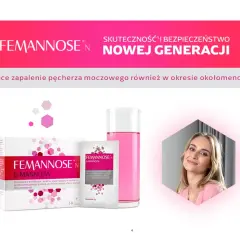 FEMANNOSEN D-MANNOZA - skuteczność i bezpieczeństwo nowej generacji. Produkt wspiera zdrowie dróg moczowych.