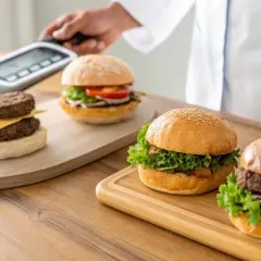 Kaloryczność burgera wołowego: od 350 do 1200 kcal. Jedz świadomie!
