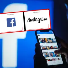 Awaria Messengera dzisiaj? Na ekranie telefonu widać aplikacje Facebook, Instagram i Messenger.