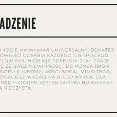 Księga Hioba – Czy to część Starego Testamentu czy inny tekst?