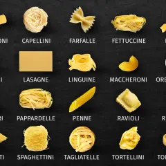 Vielfalt an Pasta: Cannelloni, Spaghetti, Ravioli und viele mehr – wie viele Nudelsorten es gibt, ist beeindruckend!