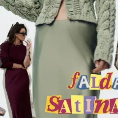 Falda satinada verde: Tu guía definitiva para looks perfectos