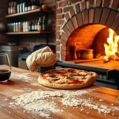 Ile piec pizzę domową? Sprawdź najlepsze czasy i temperatury