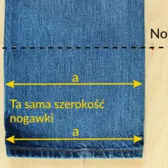 Jak skrócić spodnie? Perfekcyjna długość w domu krok po kroku