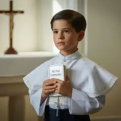 Co ubrać chłopcu pod albę, aby zapewnić mu komfort i elegancję