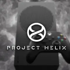 Nowy Xbox Series X z kontrolerem i logo "Project Helix".