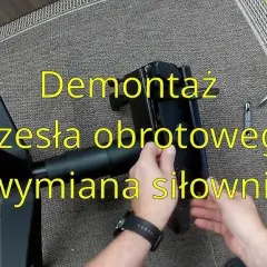 Zapieczony siłownik? Rozłóż krzesło obrotowe jak ekspert!