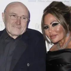 Phil Collins z żoną Orianne na gali fundacji Little Dreams.