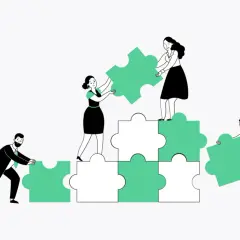 Teamwork builds engagement. Learn how to increase employee engagement survey participation by piecing together feedback.