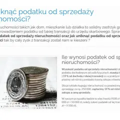Jak uniknąć podatku od sprzedaży nieruchomości przed upływem 5 lat?