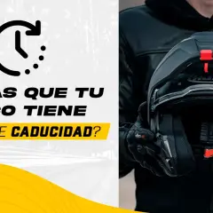 ¿Sabías que tu casco de moto tiene fecha de caducidad? Un casco caducado compromete tu seguridad.